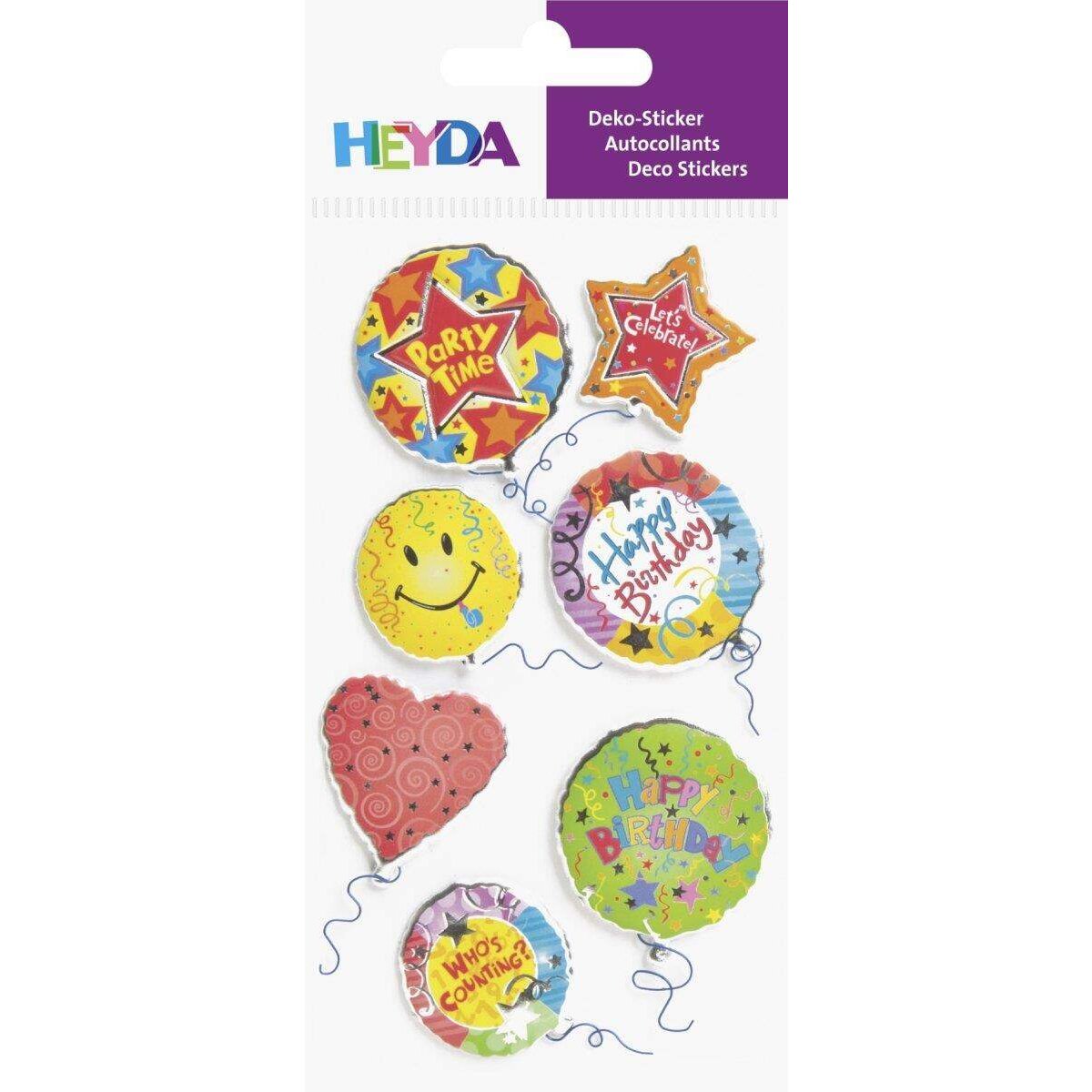 Heyda Sticker Mix Geburtstag 2