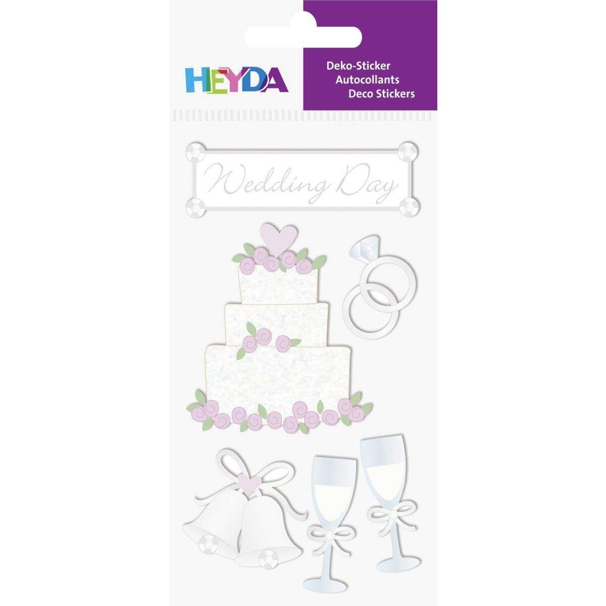 Heyda Sticker Mix Hochzeitstag