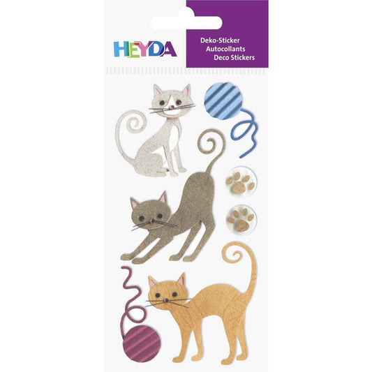 Heyda Sticker Mix Katzen