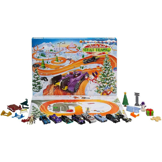 Hot Wheels Adventskalender für Sammler und Kinder ab 3 Jahren