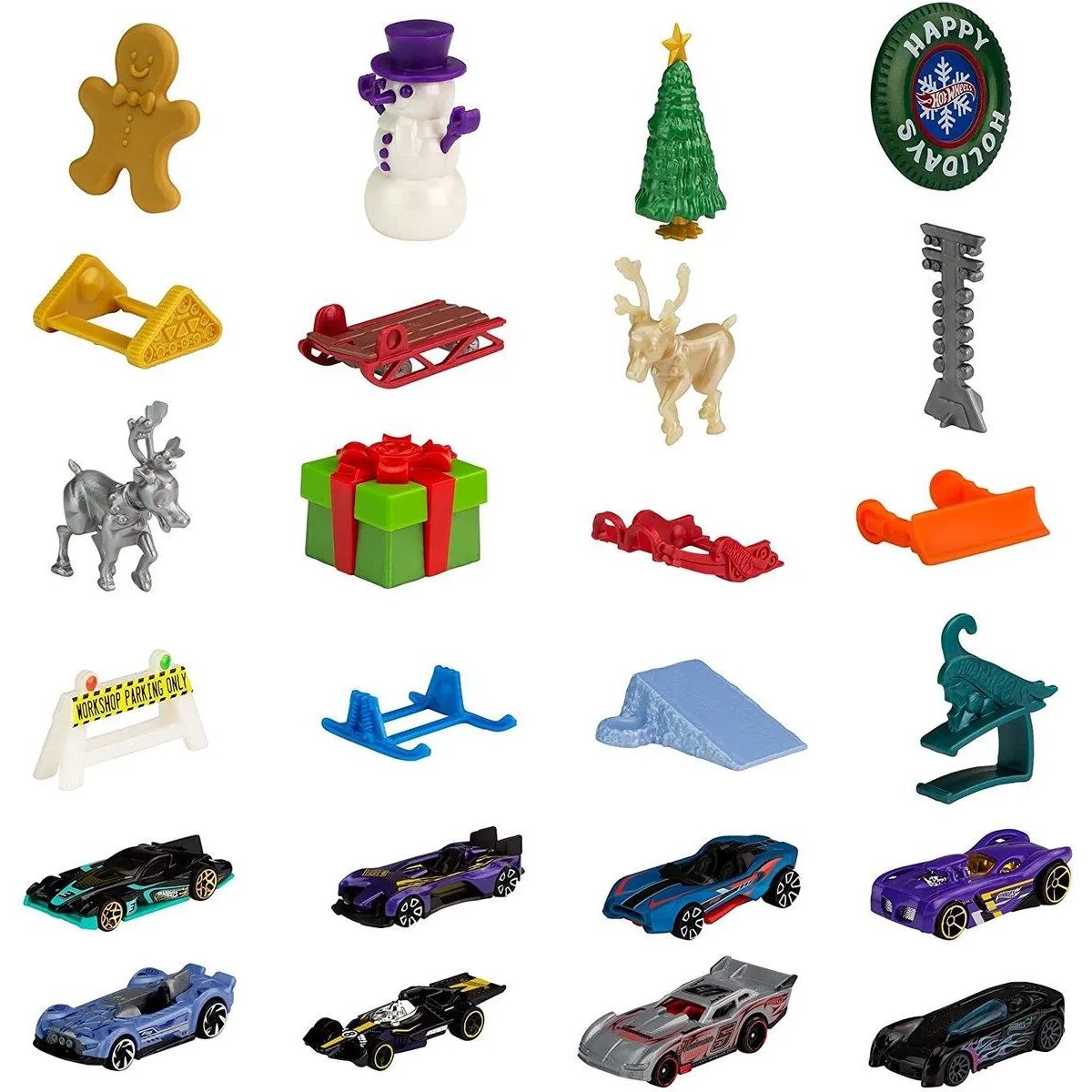 Hot Wheels Adventskalender für Sammler und Kinder ab 3 Jahren