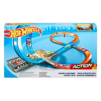Hot Wheels Rennstrecke mit 8er-Kurve