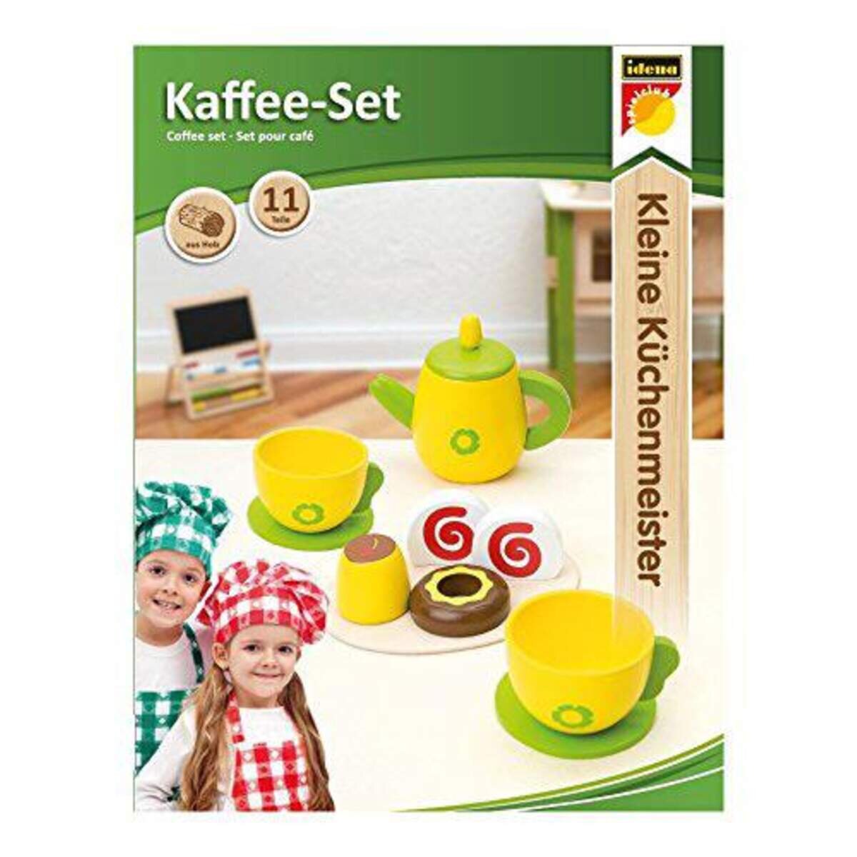Idena Kleine Küchenmeister Kaffee-Set, 11-teilig