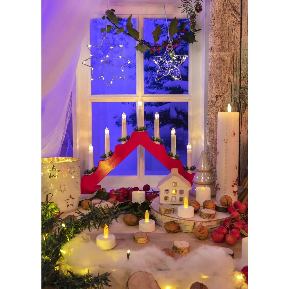 Idena LED Teelichter, 2 Stück