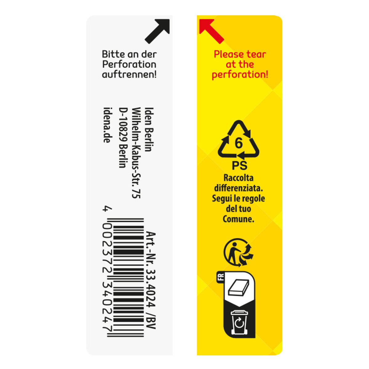 Idena Reißnägel 120 Stück aus Metall mit Kunststoffüberzug bunt