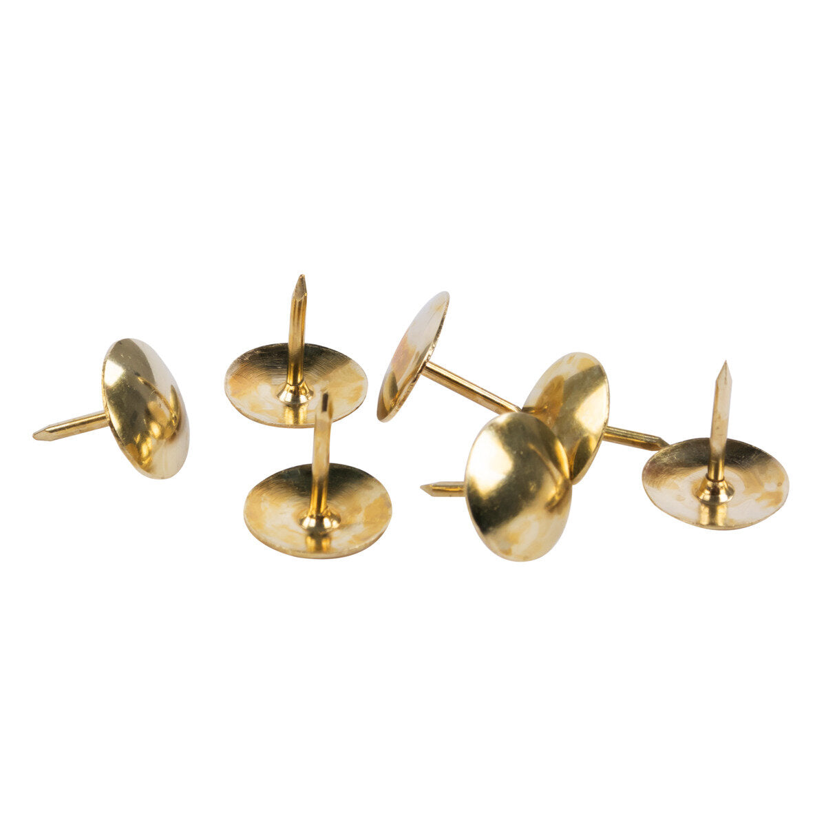 Idena Reißnägel 200 Stück vermessingt