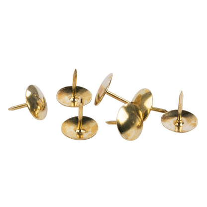 Idena Reißnägel 200 Stück vermessingt