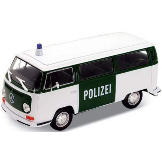 Idena Volkswagen Polizei-Bus T2 1972, grün/weiß
