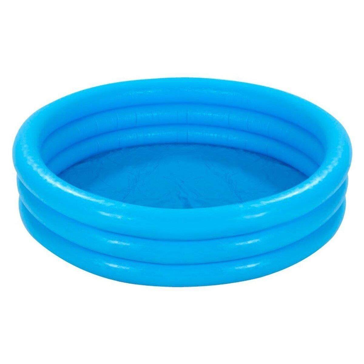 Intex Crystal Kinder Aufstellpool - Planschbecken blau