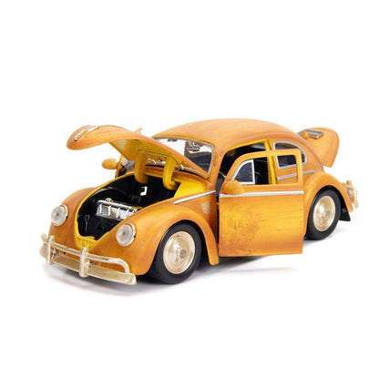 Jada Transformers Bumblebee VW Beetle mit Figur Charlie 1:24
