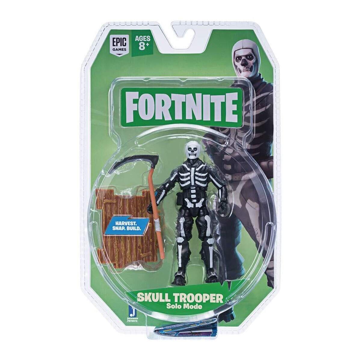 Jazwares Fortnite Skull Trooper Solo Modus Figur 10 cm
