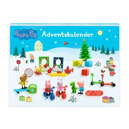 Jazwares Peppa Putz - Peppa´s Adventskalender 2019 mit 4 Spielfiguren
