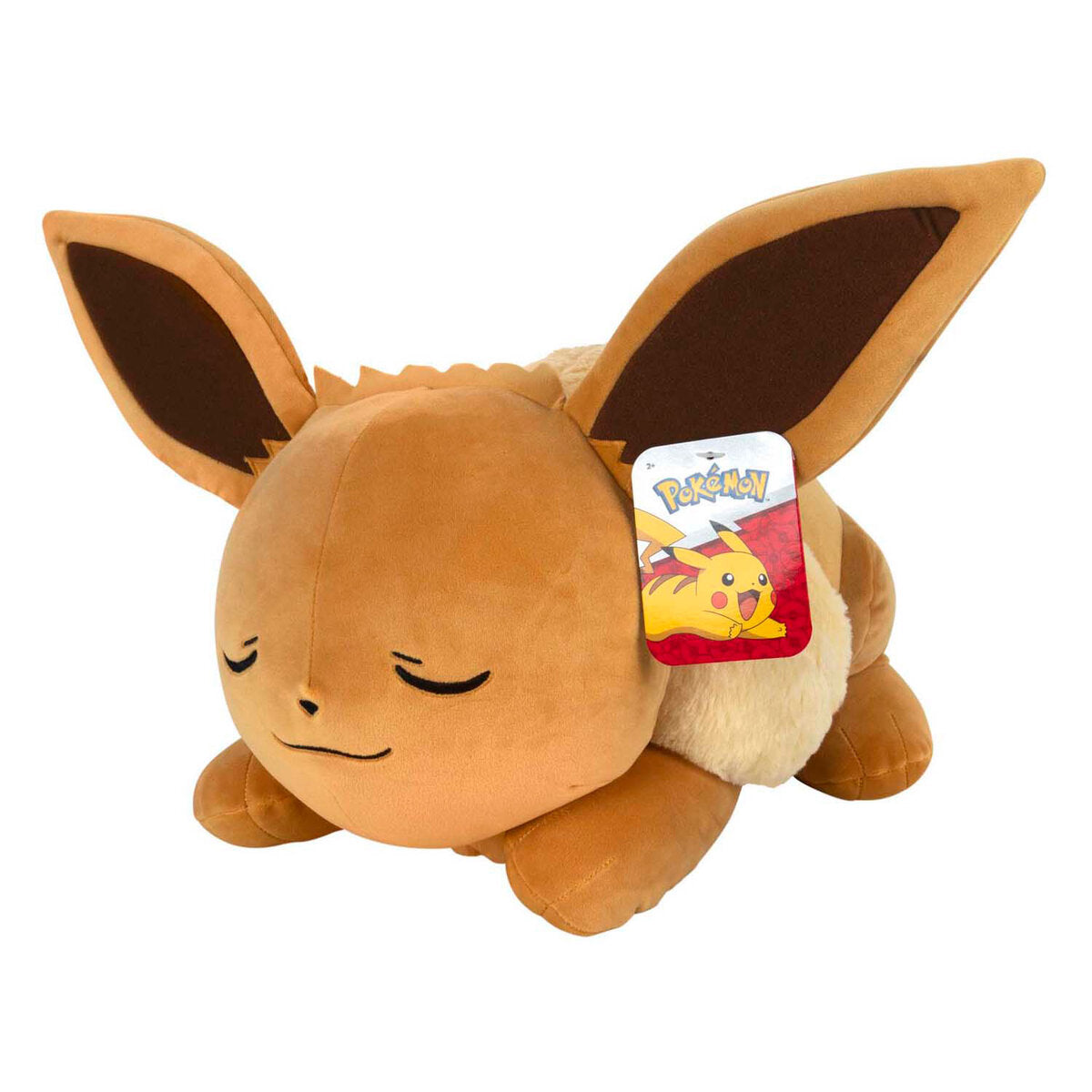 Jazwares Pokemon Plüschfigur - schlafender Evoli