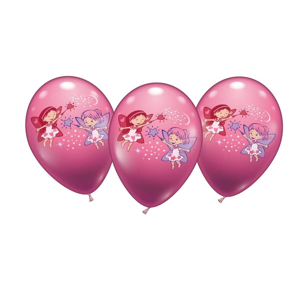 Karaloon Ballon "Fairies" Heliumqualität 6 Stück