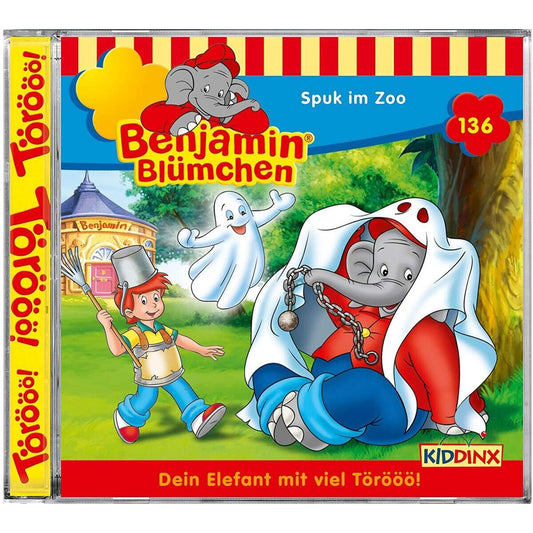 Kiddinx CD Benjamin Blümchen 136 - Spuk im Zoo