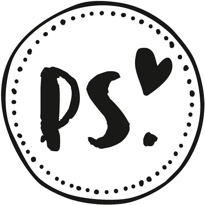 Knorr Prandell Stempel aus Holz, rund Motivgröße ca. Ø 3,2 cm, Motiv: PS.