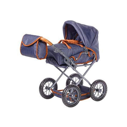 Knorrtoys Puppenwagen Ruby dark blue