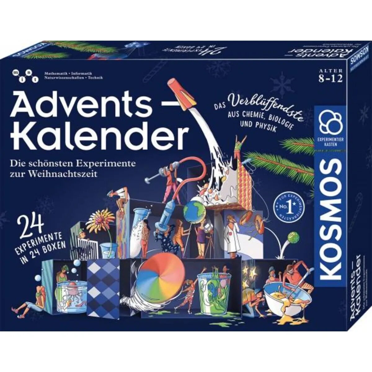 KOSMOS Adventskalender - Die schönsten Experimente zur Weihnachtszeit