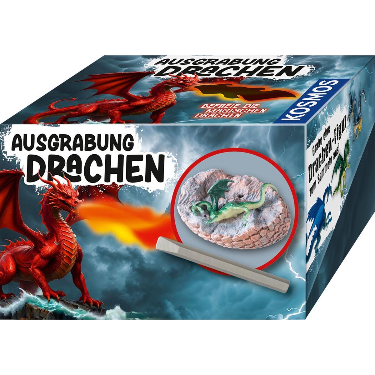 KOSMOS Ausgrabungsset Drachen, sortiert