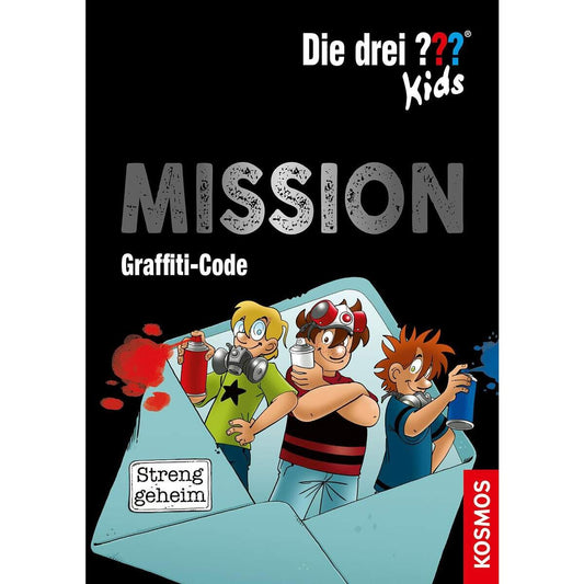 KOSMOS Buch Die 3 ??? Kids Mission Graffiti Code