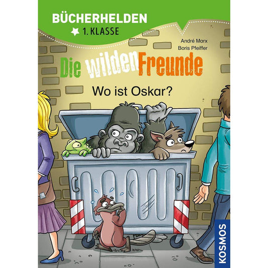 KOSMOS Bücherhelden 1. Klasse: Die wilden Freunde - Wo ist Oskar?