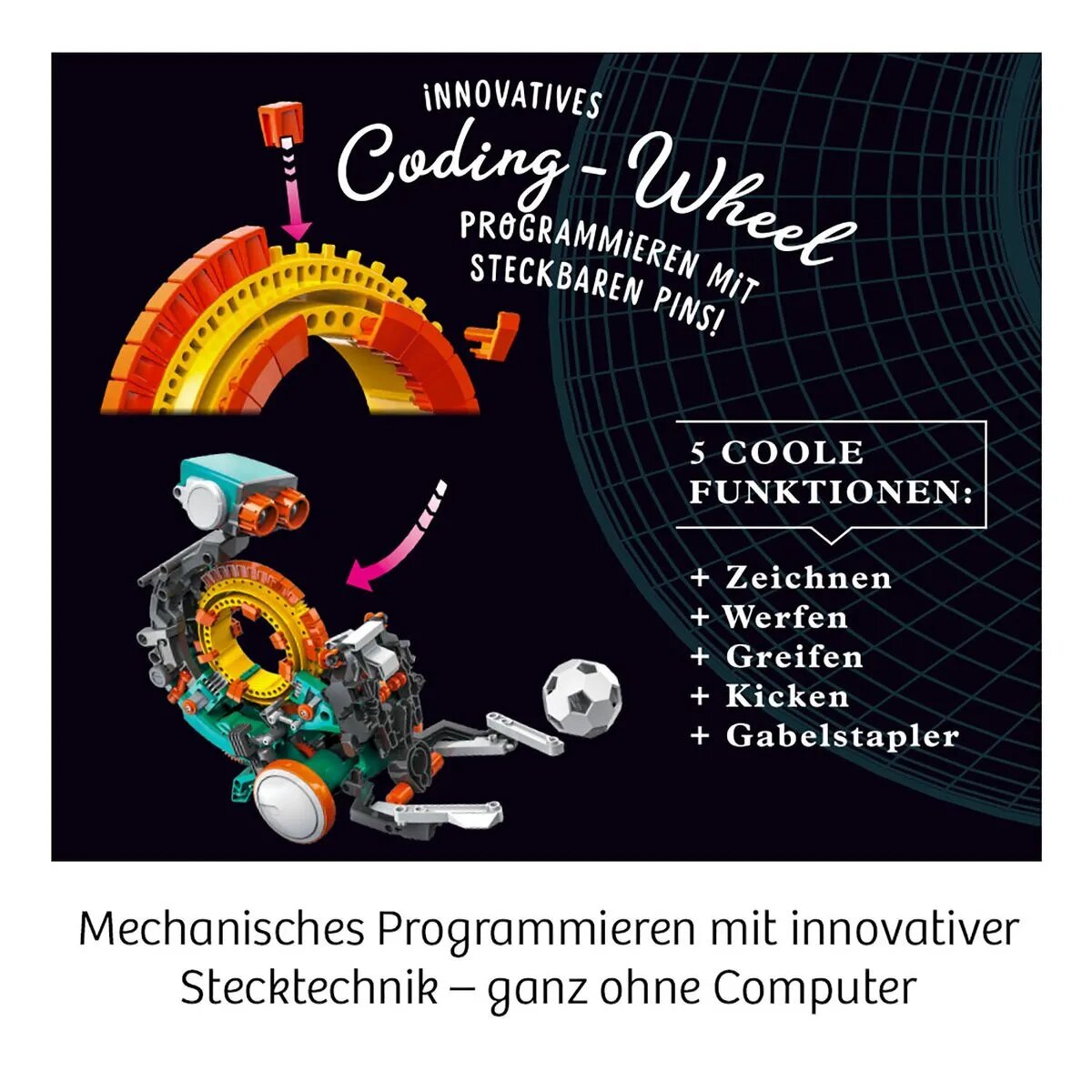 KOSMOS Codix Dein mechanischer Coding-Roboter