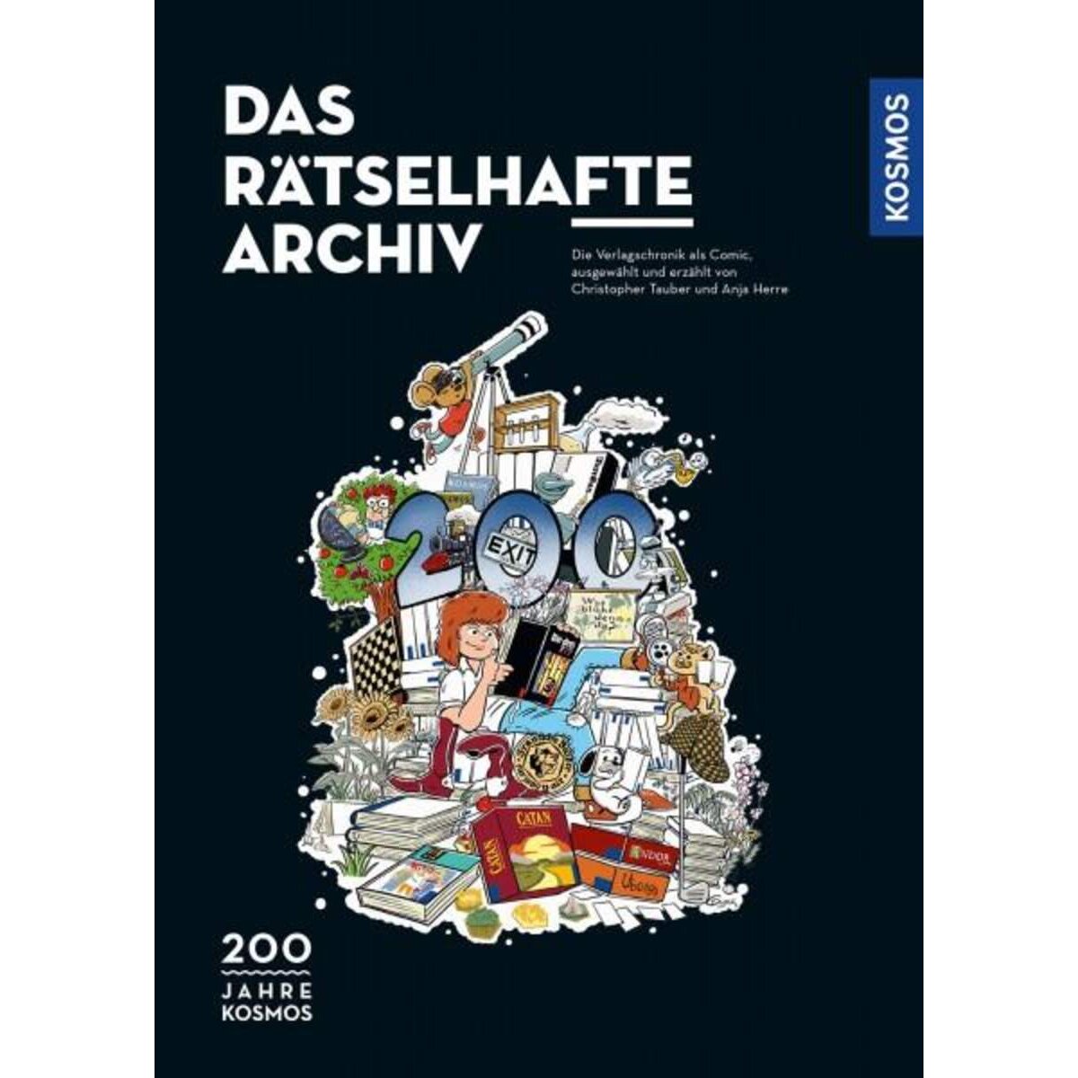 KOSMOS Das rätselhafte Archiv (Comic) 200 Jahre Kosmos Verlag