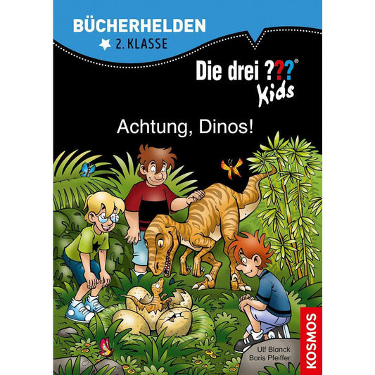 KOSMOS Die drei??? Kids, Bücherhelden, Achtung, Dinos!