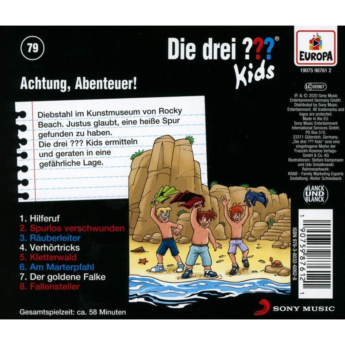 KOSMOS Die drei??? Kids, 079/Achtung! Abenteuer