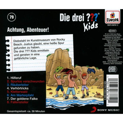 KOSMOS Die drei??? Kids, 079/Achtung! Abenteuer