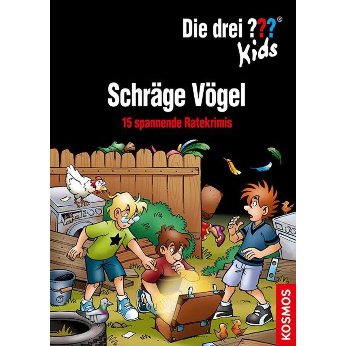 KOSMOS Die drei??? Kids Schräge Vögel (15 Ratekrimis)