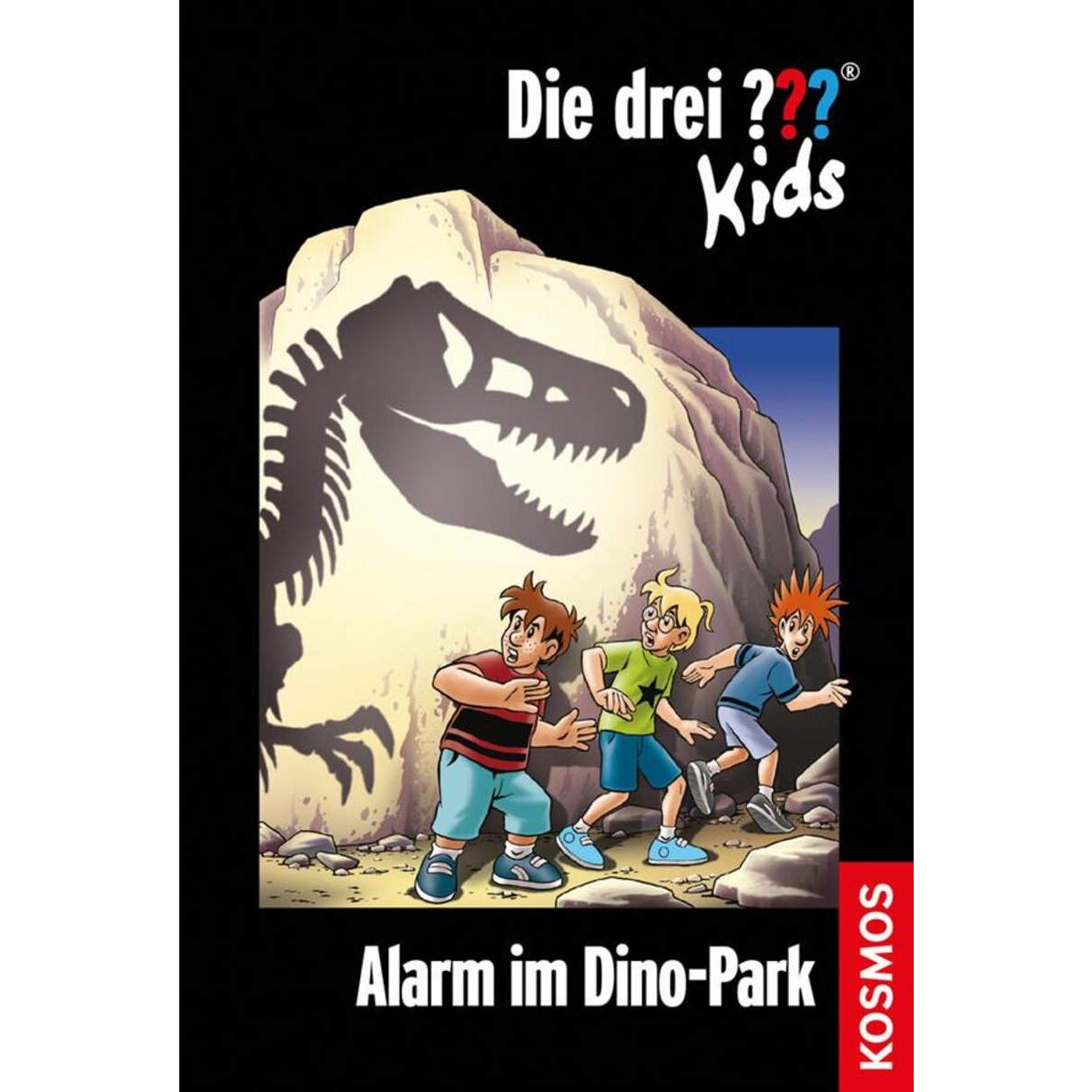 KOSMOS Die drei??? Kids Alarm im Dinopark, 128 Seiten