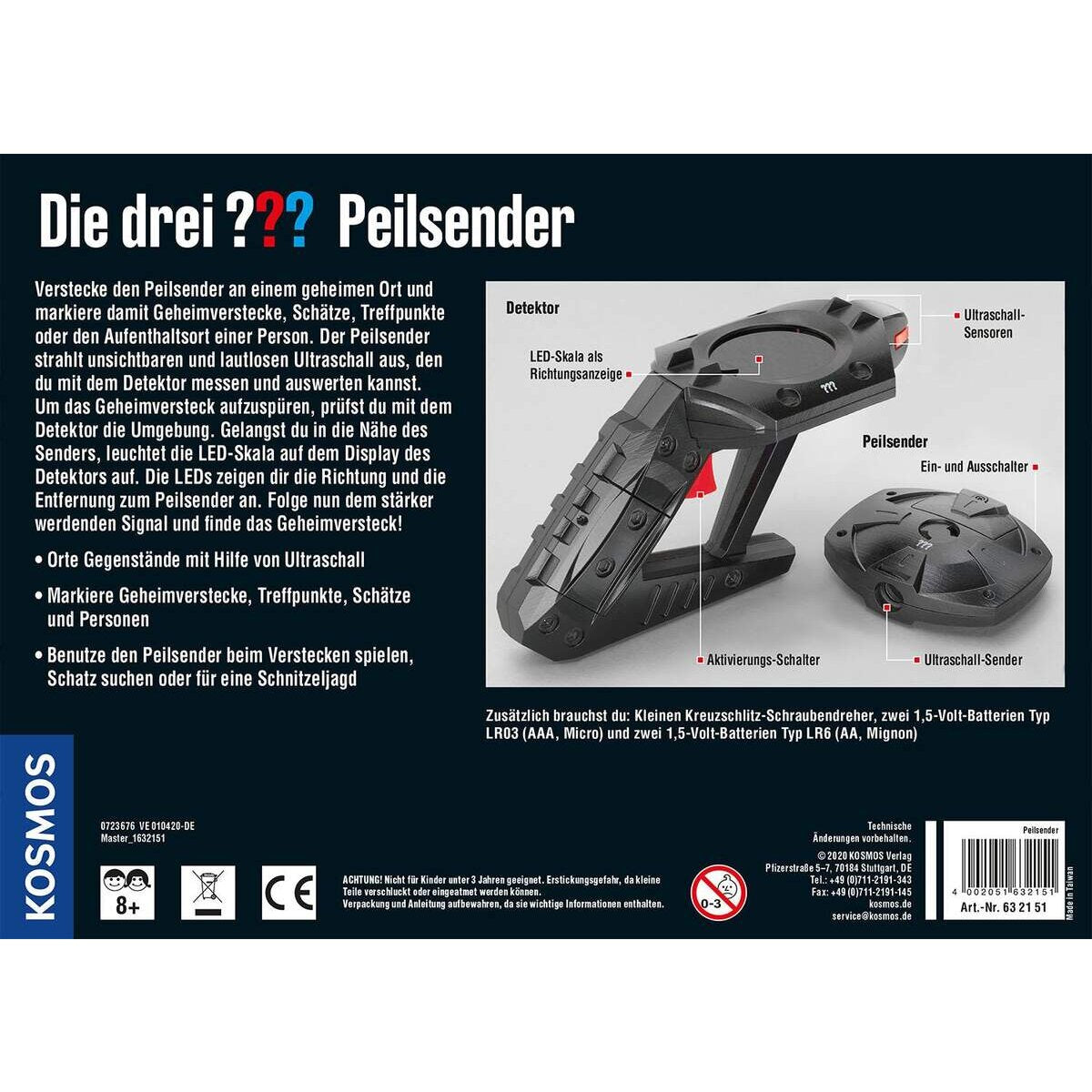 KOSMOS Die drei??? Peilsender