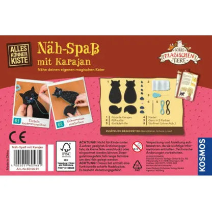 KOSMOS Die Schule der magischen Tiere Nähspaß mit Karajan