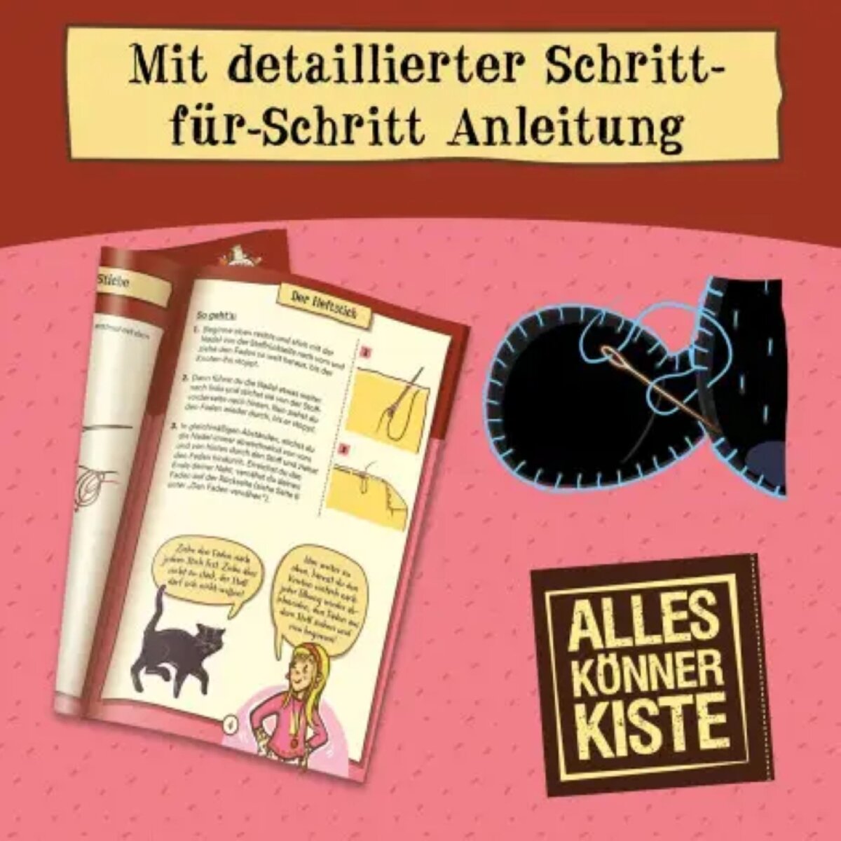 KOSMOS Die Schule der magischen Tiere Nähspaß mit Karajan