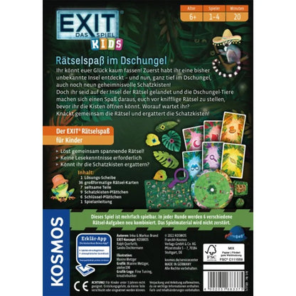 KOSMOS EXIT® Das Spiel Kids: Rätselspaß im Dschungel