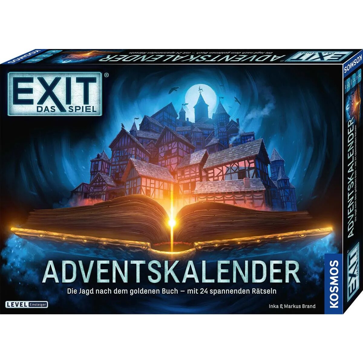 KOSMOS EXIT - Das Spiel: Adventskalender, Die Jagd nach dem goldenen Buch