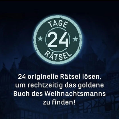 KOSMOS EXIT - Das Spiel: Adventskalender, Die Jagd nach dem goldenen Buch