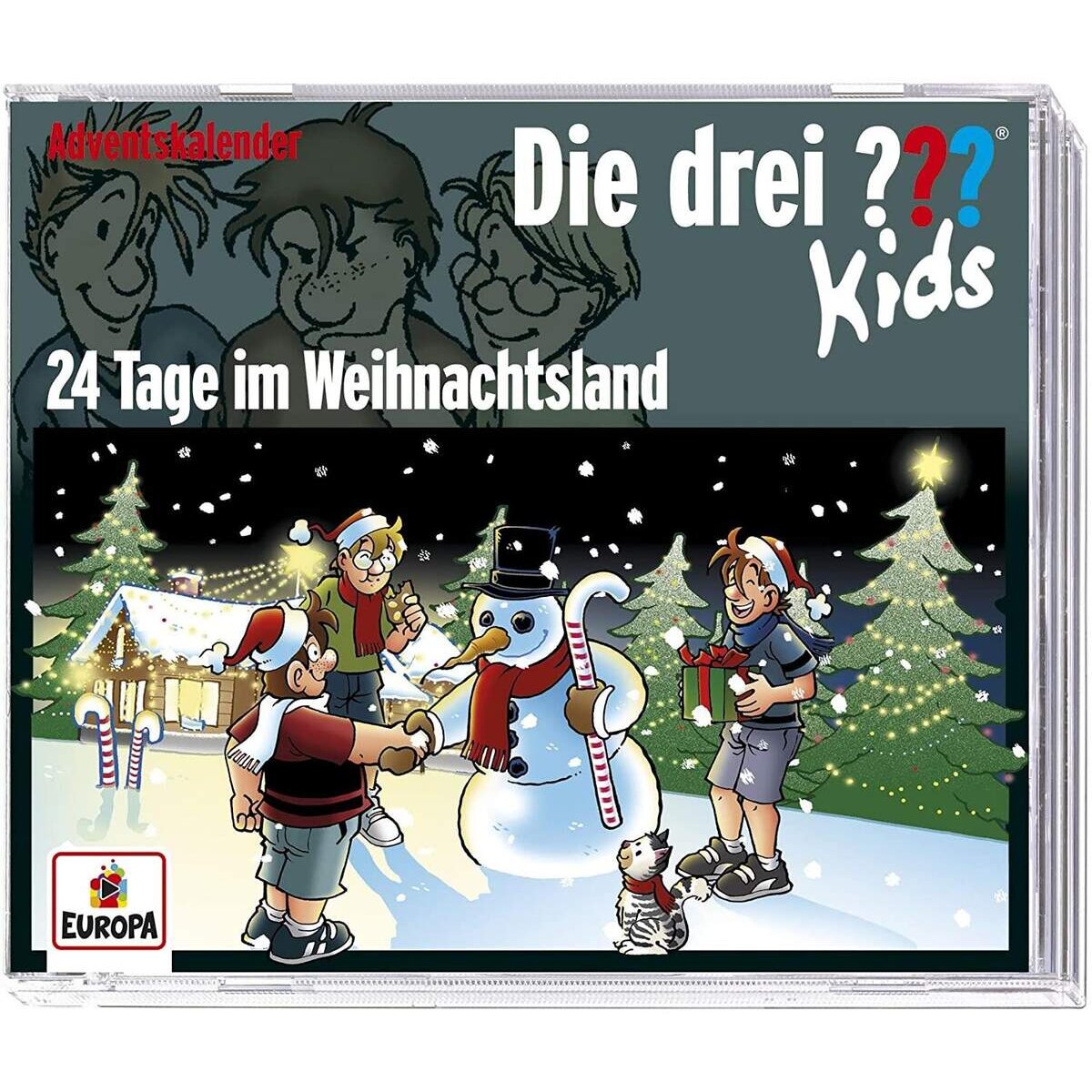 KOSMOS Hörspiel-CD ??? Kids Adventskalender - 24 Tage im Weihnachtsland