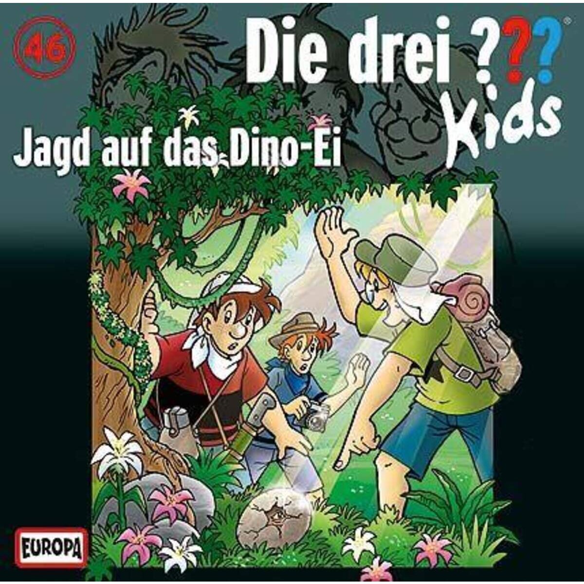 KOSMOS Hörspiel-CD ??? Kids 46 Jagd auf das Dino-Ei