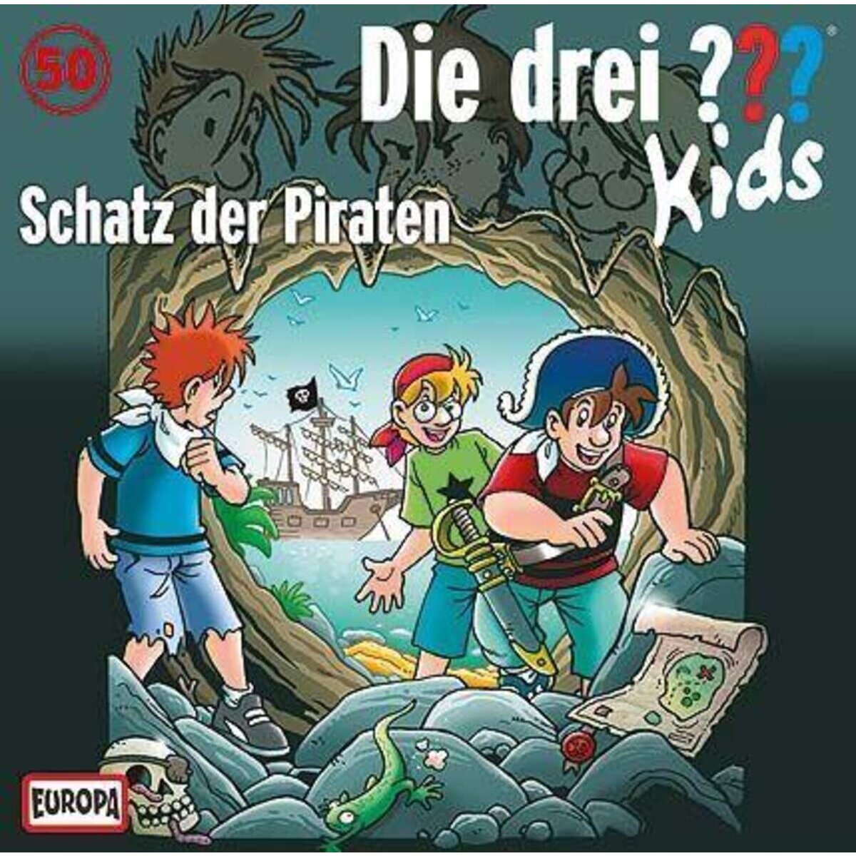KOSMOS Hörspiel-CD ??? Kids 50 Schatz der Piraten