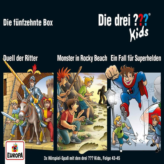 KOSMOS Hörspiel-CD-Box Die drei ??? Kids Folgen 43 - 45