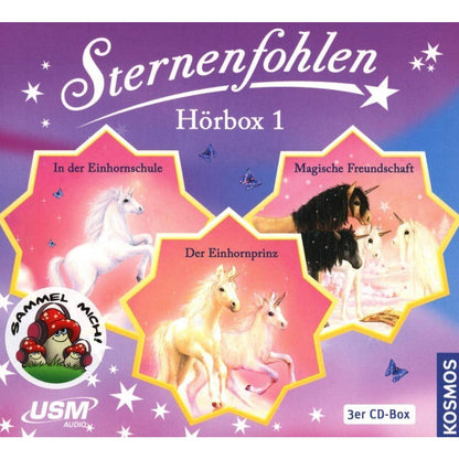KOSMOS Hörspiel-CD-Box Sternenfohlen Folgen 1-3