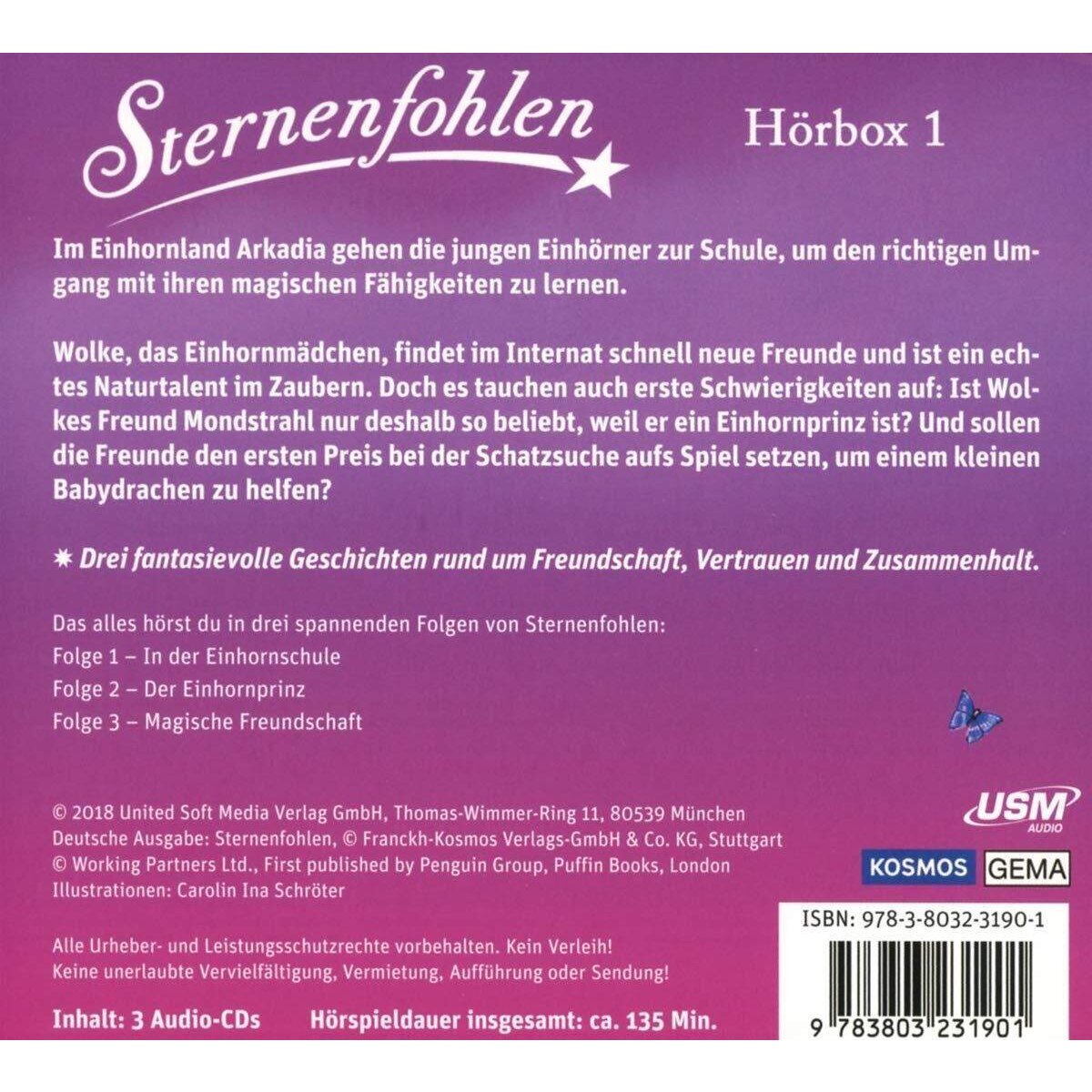 KOSMOS Hörspiel-CD-Box Sternenfohlen Folgen 1-3