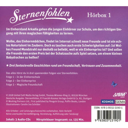KOSMOS Hörspiel-CD-Box Sternenfohlen Folgen 1-3