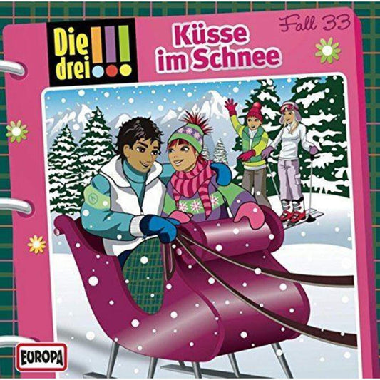 KOSMOS Hörspiel-CD Die drei !!! 33 Küsse im Schnee