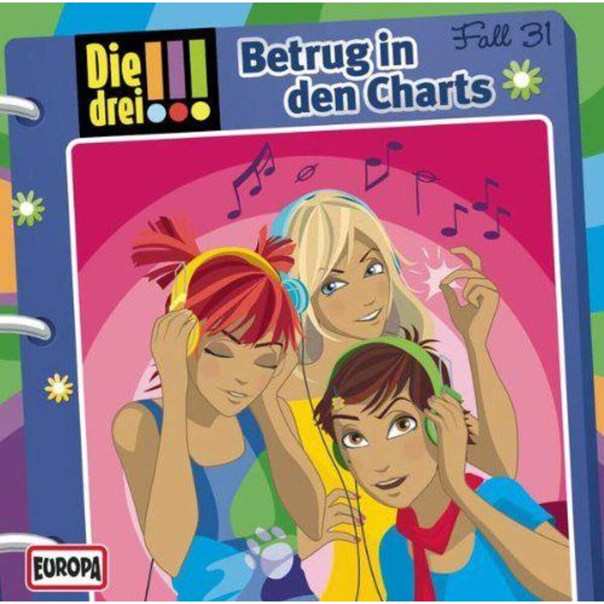 KOSMOS Hörspiel-CD Die drei !!! 31 Betrug in den Charts
