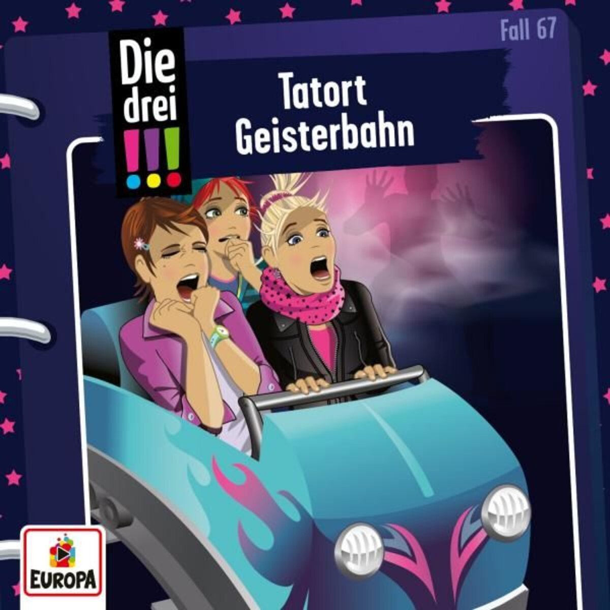 KOSMOS Hörspiel CD Die drei !!! 67 - Tatort Geisterbahn