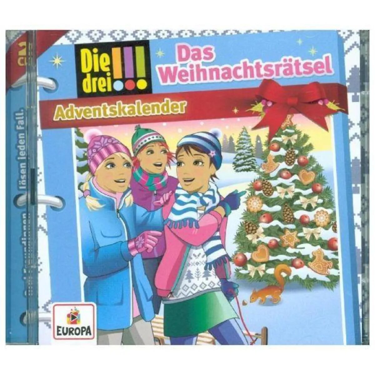 KOSMOS Hörspiel-CD Die drei !!! Adventskalender Das Weihnachtsrätsel