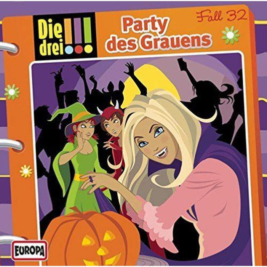 KOSMOS Hörspiel-CD Die drei !!! 32 Party des Grauens